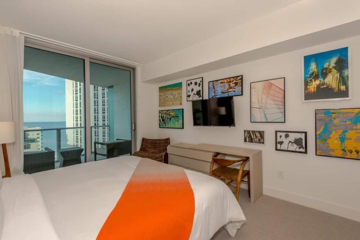 Lyfe On The Beach 25Th Floor 1 Bed Unit With Oceanview Hollywood Dış mekan fotoğraf